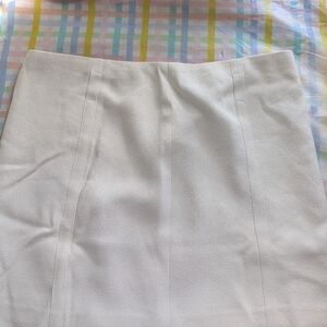 J Crew White Mini Skirt 8t